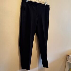 Lululemon - Black Travel Straight Leg Pants - Size 12